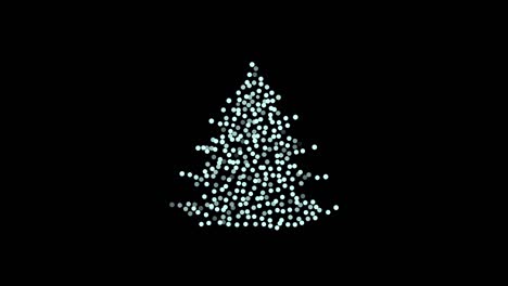 árbol de navidad abstracto