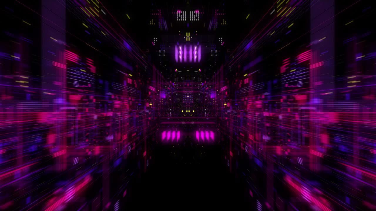Sfondo astratto creativo di cyberspazio in realtà virtuale