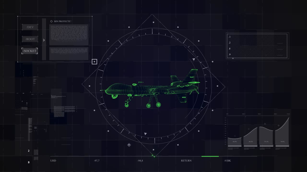 추상적인 허드 배경 4k