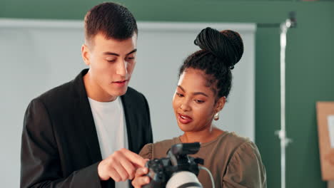 two photographers working together