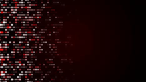 fondo de partículas rojas (en bucle)
