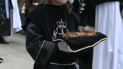 crown of thorns procession