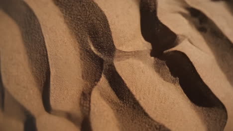 las dunas de arena del desierto