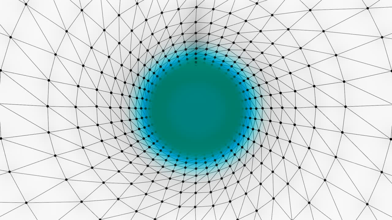 diseño de túnel geométrico abstracto