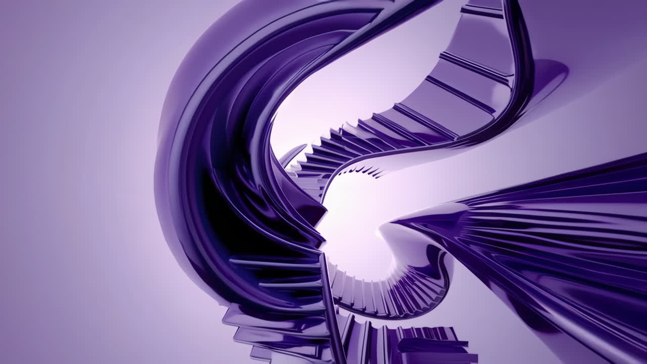 diseño abstracto de remolino púrpura