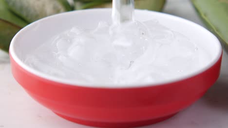 aloe vera gel preparation