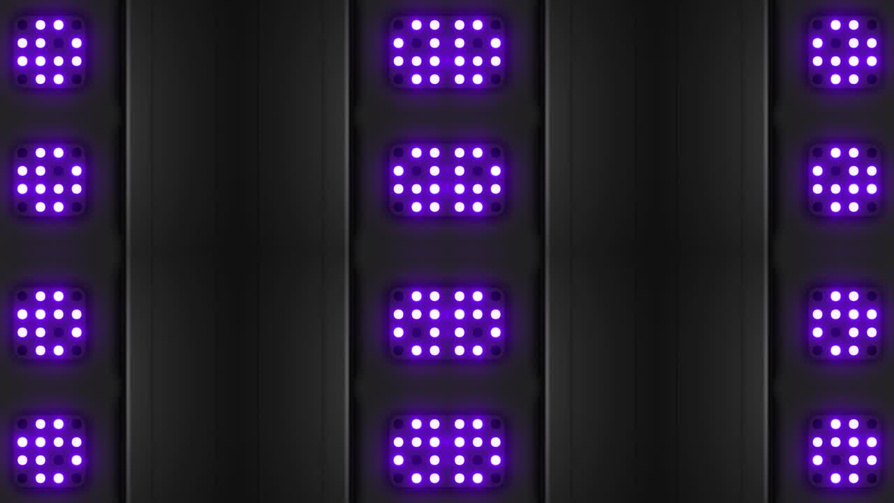 paneles de luz con led púrpura