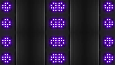 paneles de luz con led púrpura