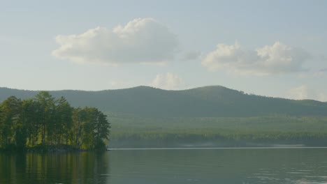 serene lakeside scenery