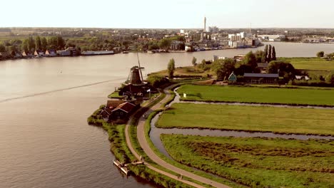 zaanse schans, netherlands