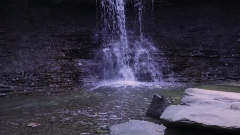 Gallina-Azul-Cae-En-El-Parque-Nacional-Del-Valle-De-Cuyahoga