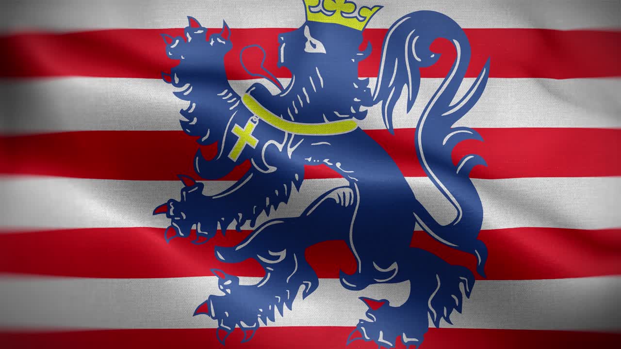 bruges bandera de bélgica fondo de bucle 4k