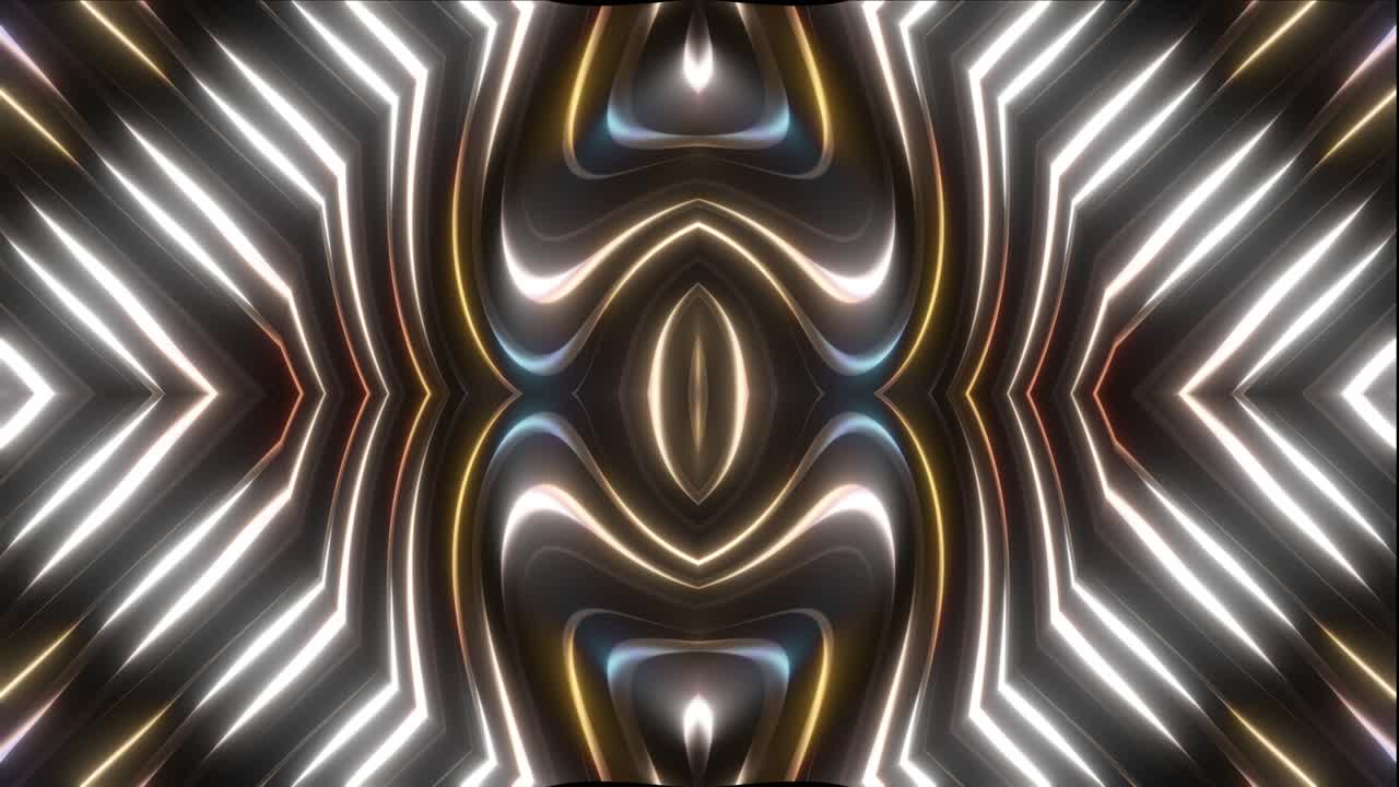 Abstract Geometric Light Pattern