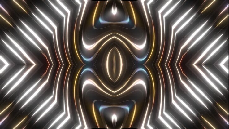 Abstract Geometric Light Pattern