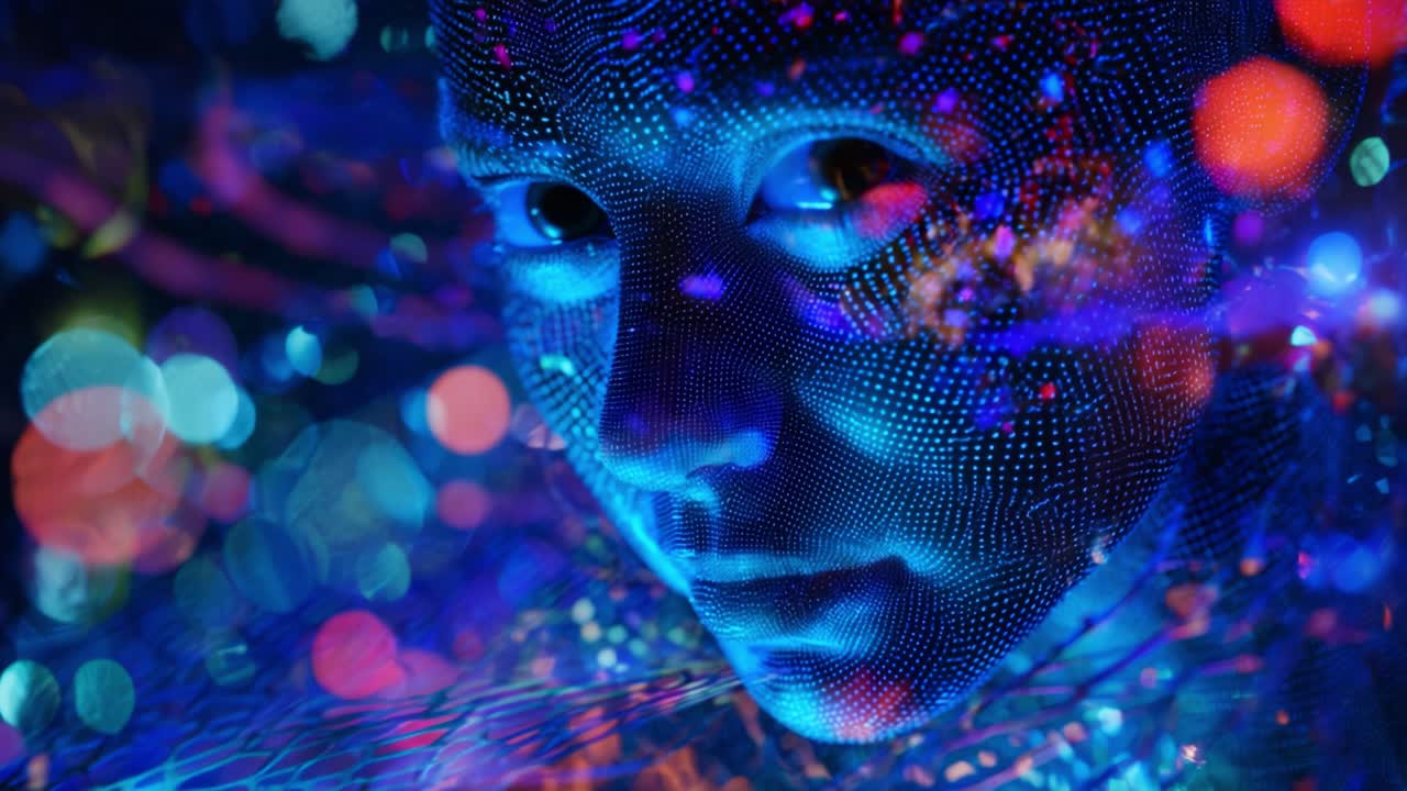 Exploring the Intersection of Technology and Humanity: A Deep Reflection on Digital Identity Through the Lens of Innovative Visual Art and Futuristic Imagery
