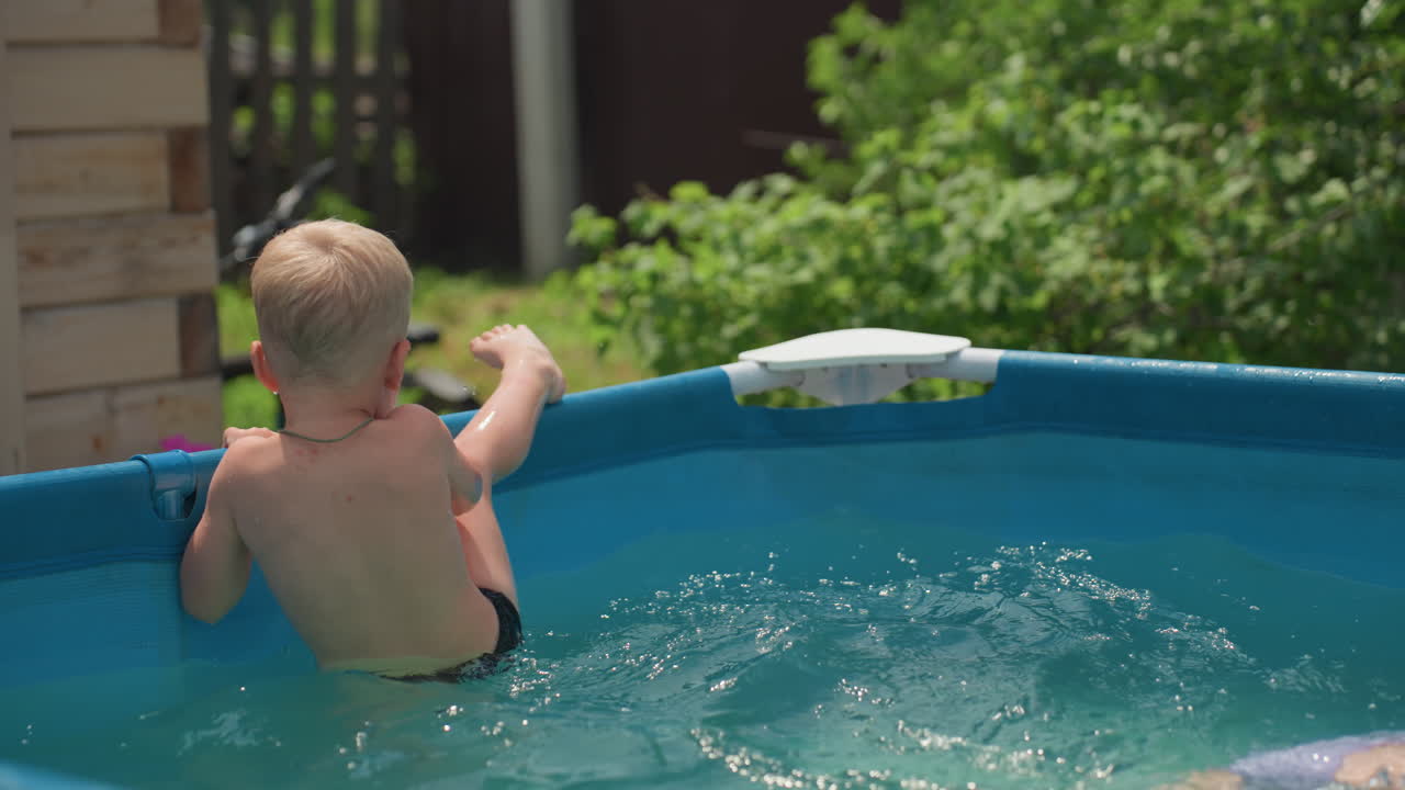 Family Swimming Joy, Laughter Fills Summer As Family Enjoys Aquatic Play And Bonding, Relatives Share Joyful Moments Together Swimming And Splashing In Sparkling Pool During Sunny Summer Days