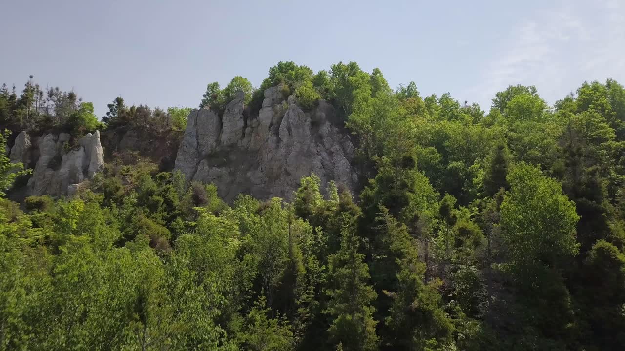 加拿大新斯科舍省的切蒂坎普和大西洋地平线在白天