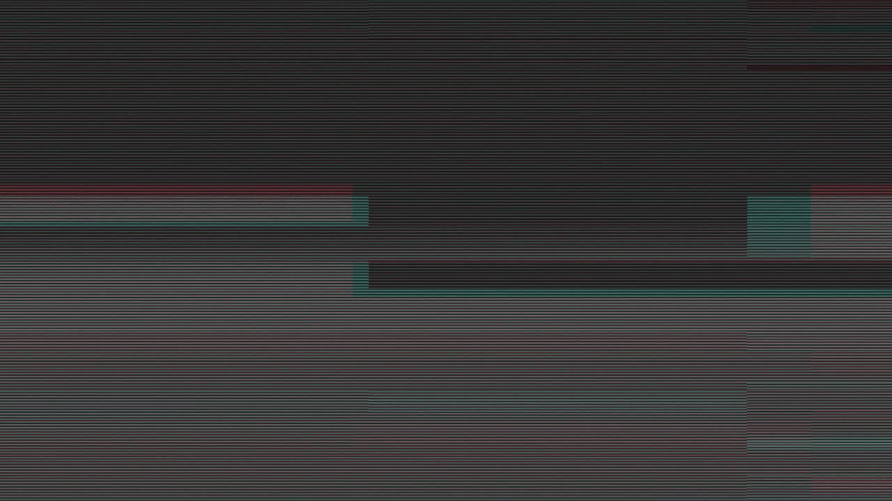 diseño único abstracto animación digital ruido de píxeles error de fallo daño de video