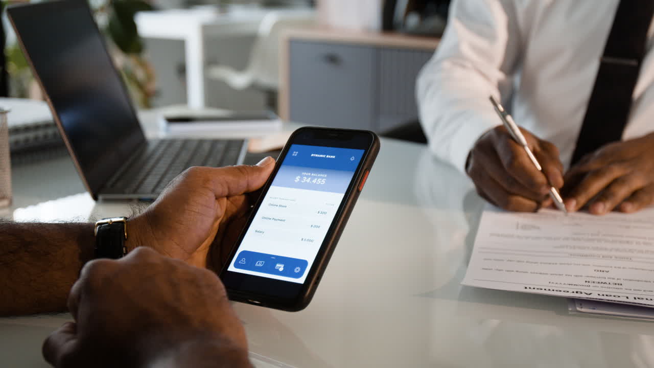 Business Meeting - Loan Signing