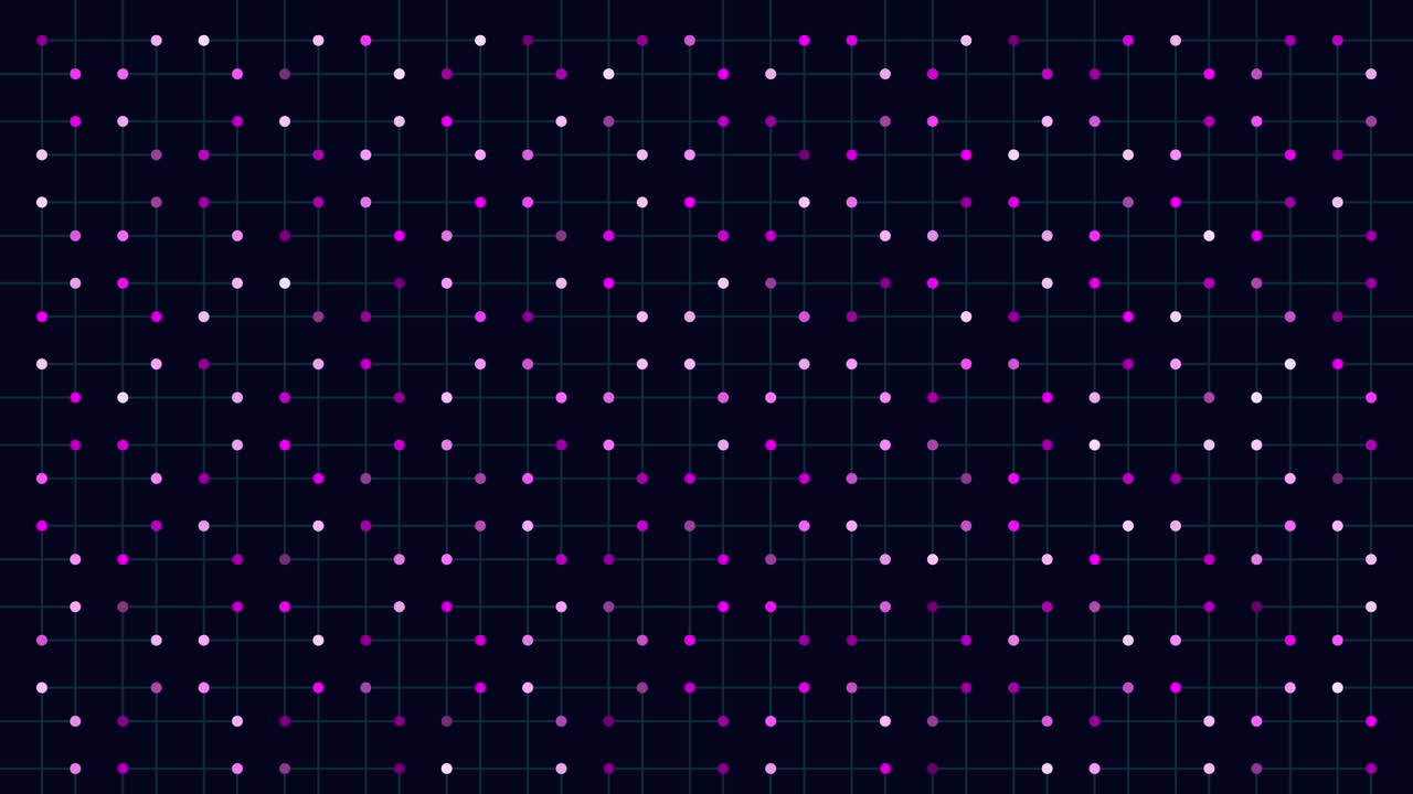 ダークグリッドに生々しい緑色のドットパターン 現代的で視覚的に魅力的なデザイン