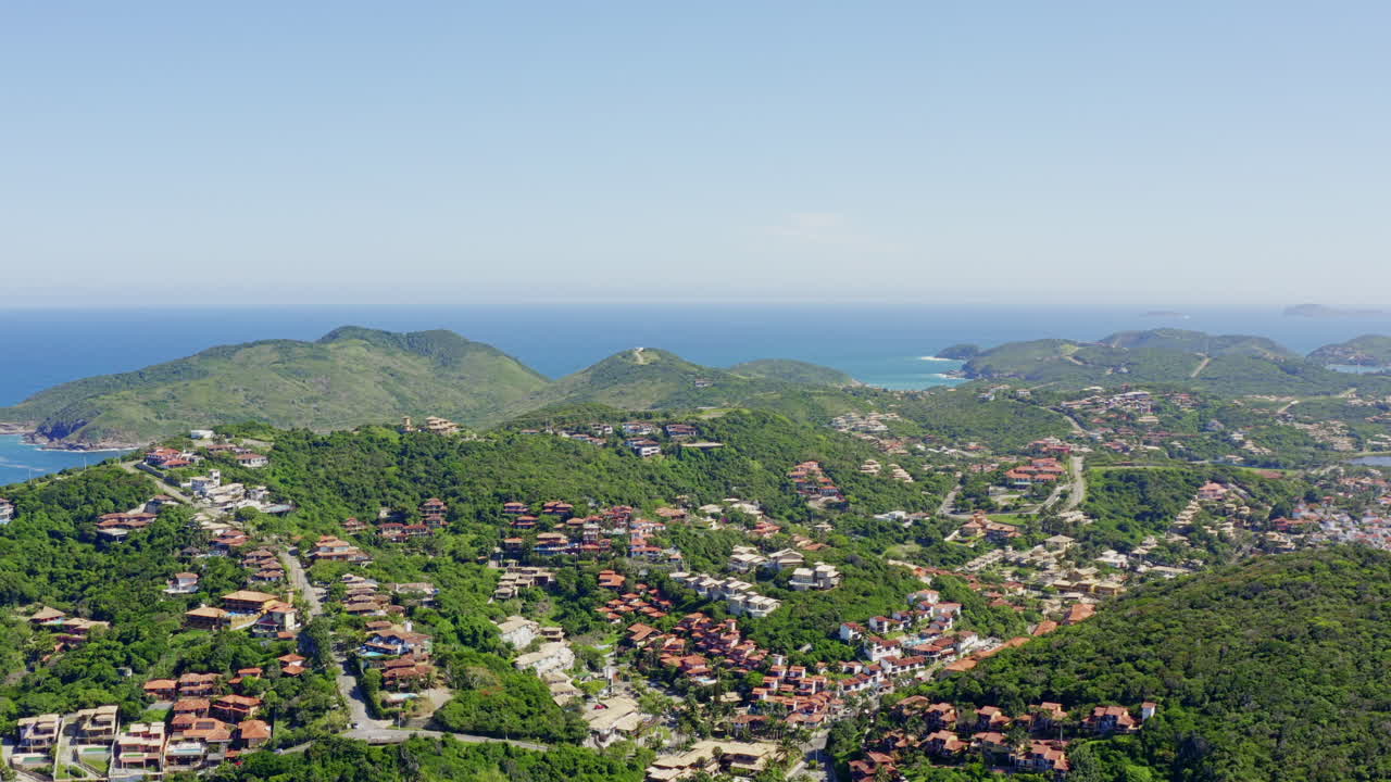 disparo arial sobre buzios brasil