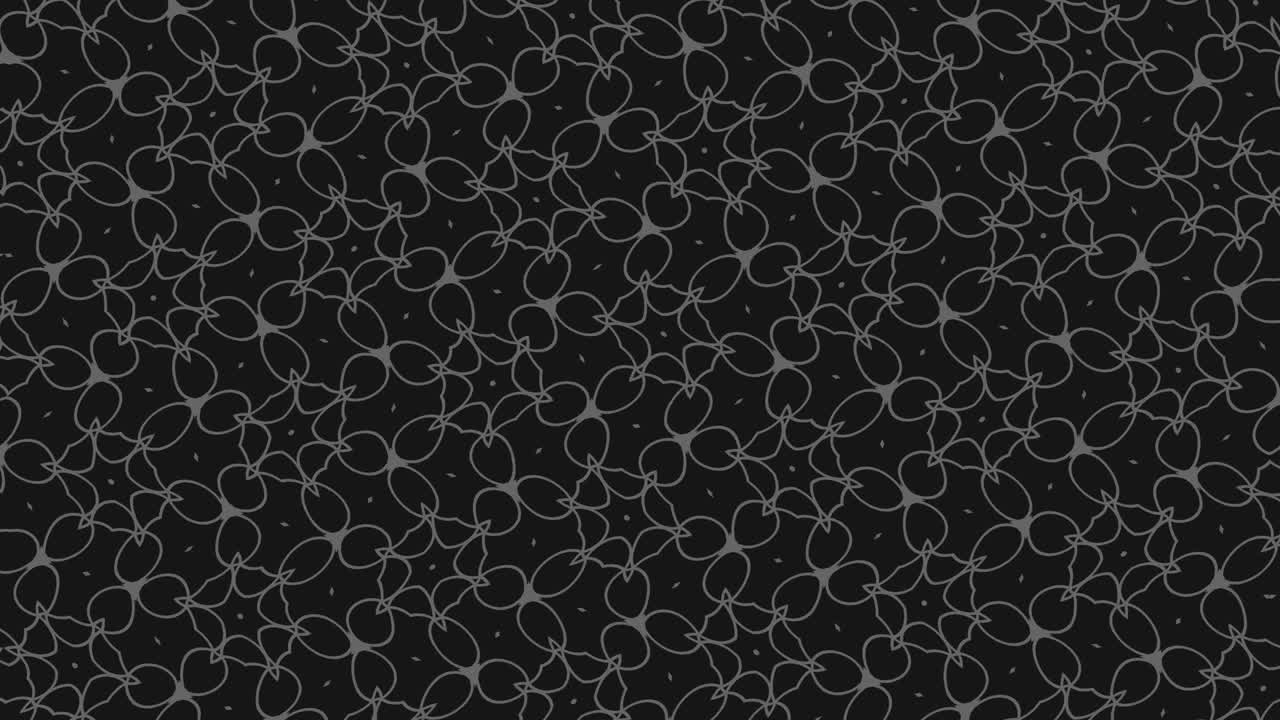 Black and white pattern on a minimal background.