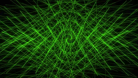 patrón de forma de punto de color verde animación gráficos de movimiento