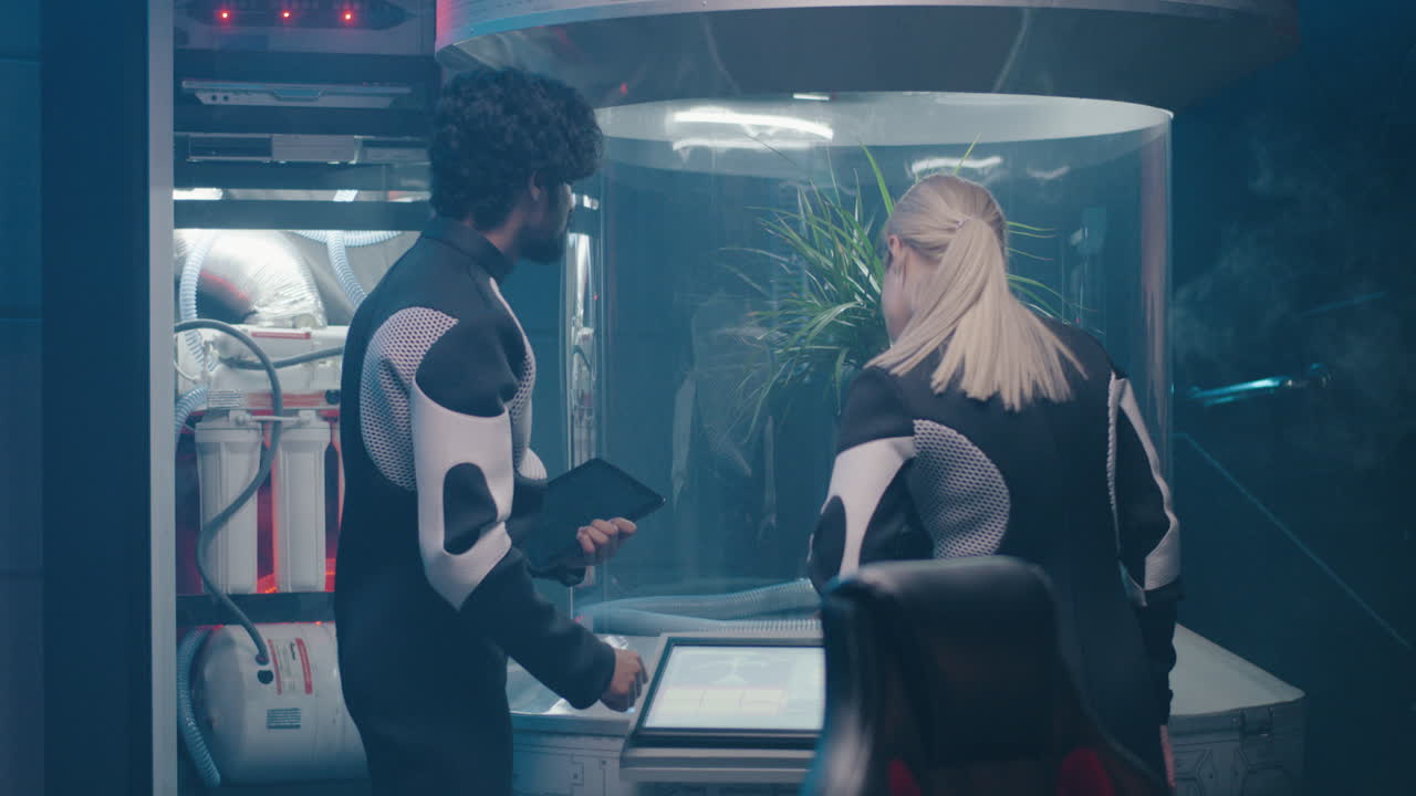 Space Lab Plant Experiment