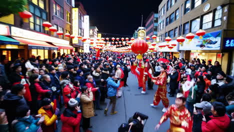 chinese new year celebration parade