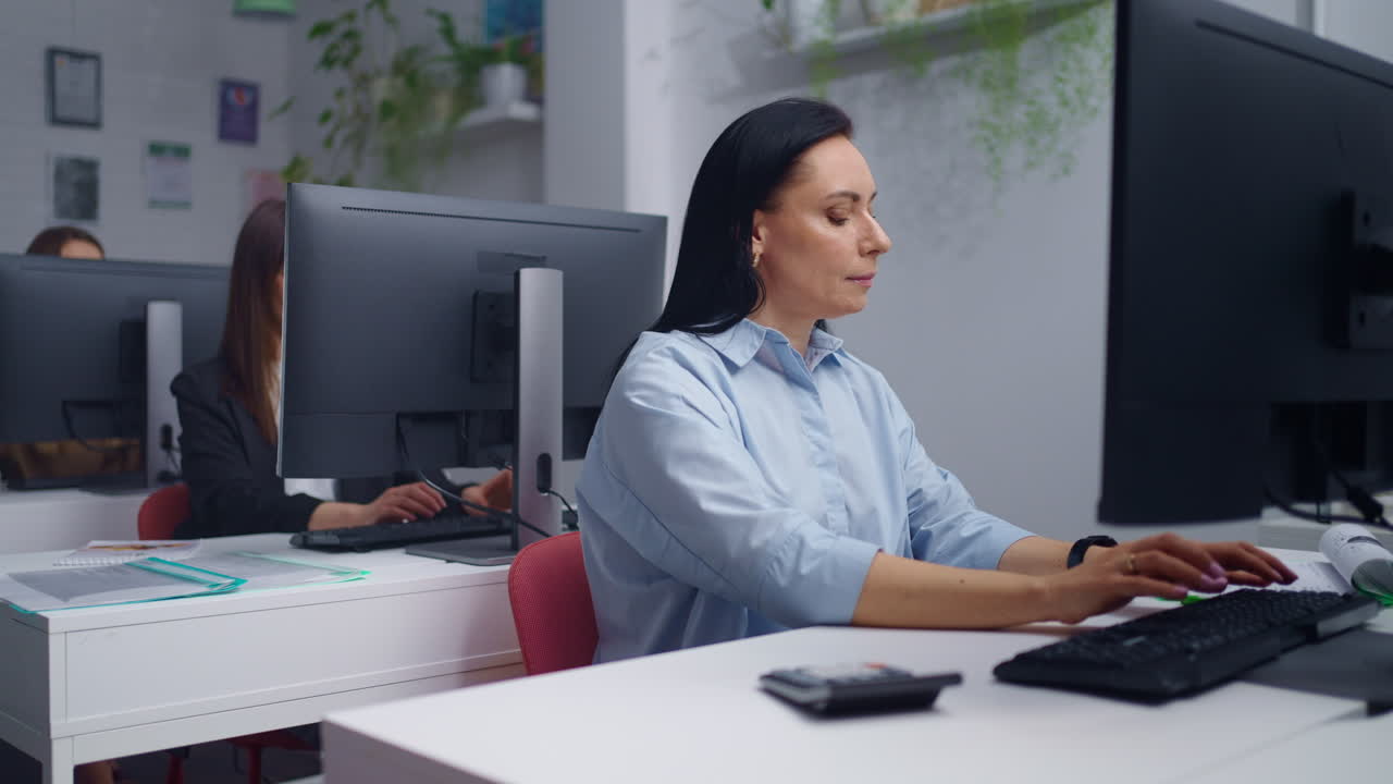 Women Working in an Office