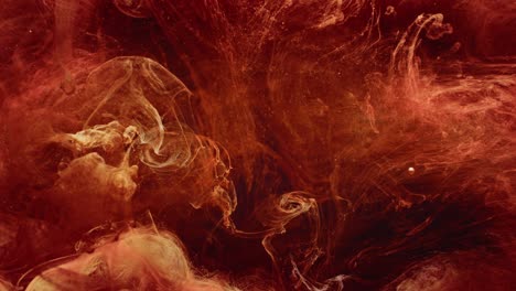 superposición de ráfaga caliente rojo melocotón rosa movimiento de humo