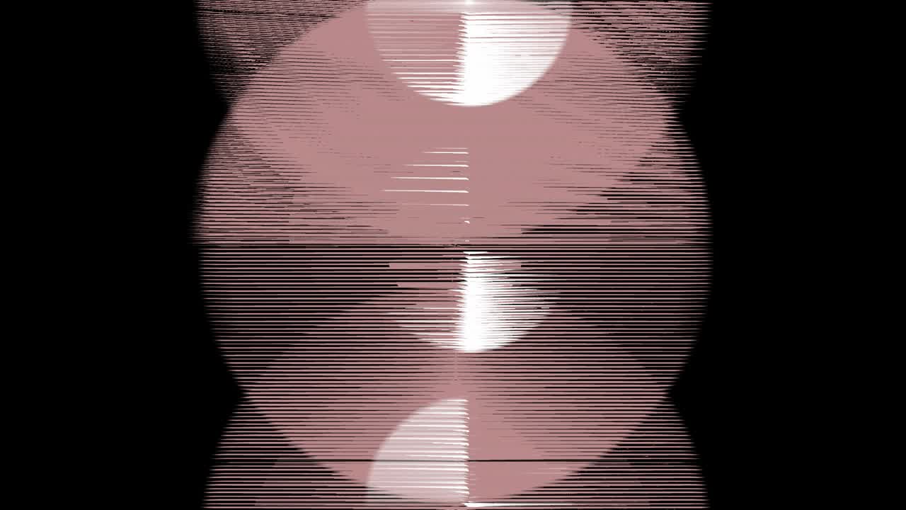 Abstract Background Flicking Circular Pattern