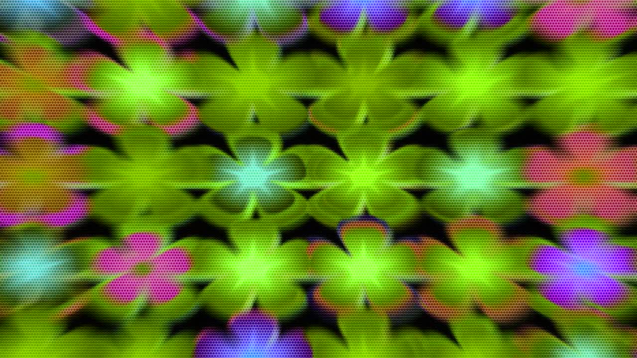 fondo de movimiento animado generado por computadora para la producción de películas de video web