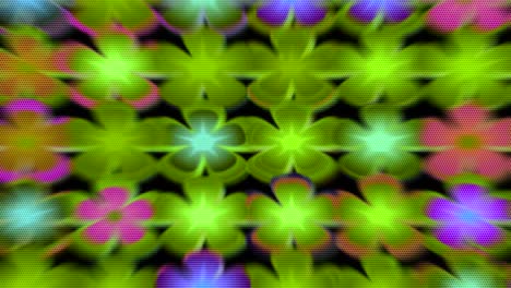 fondo de movimiento animado generado por computadora para la producción de películas de video web