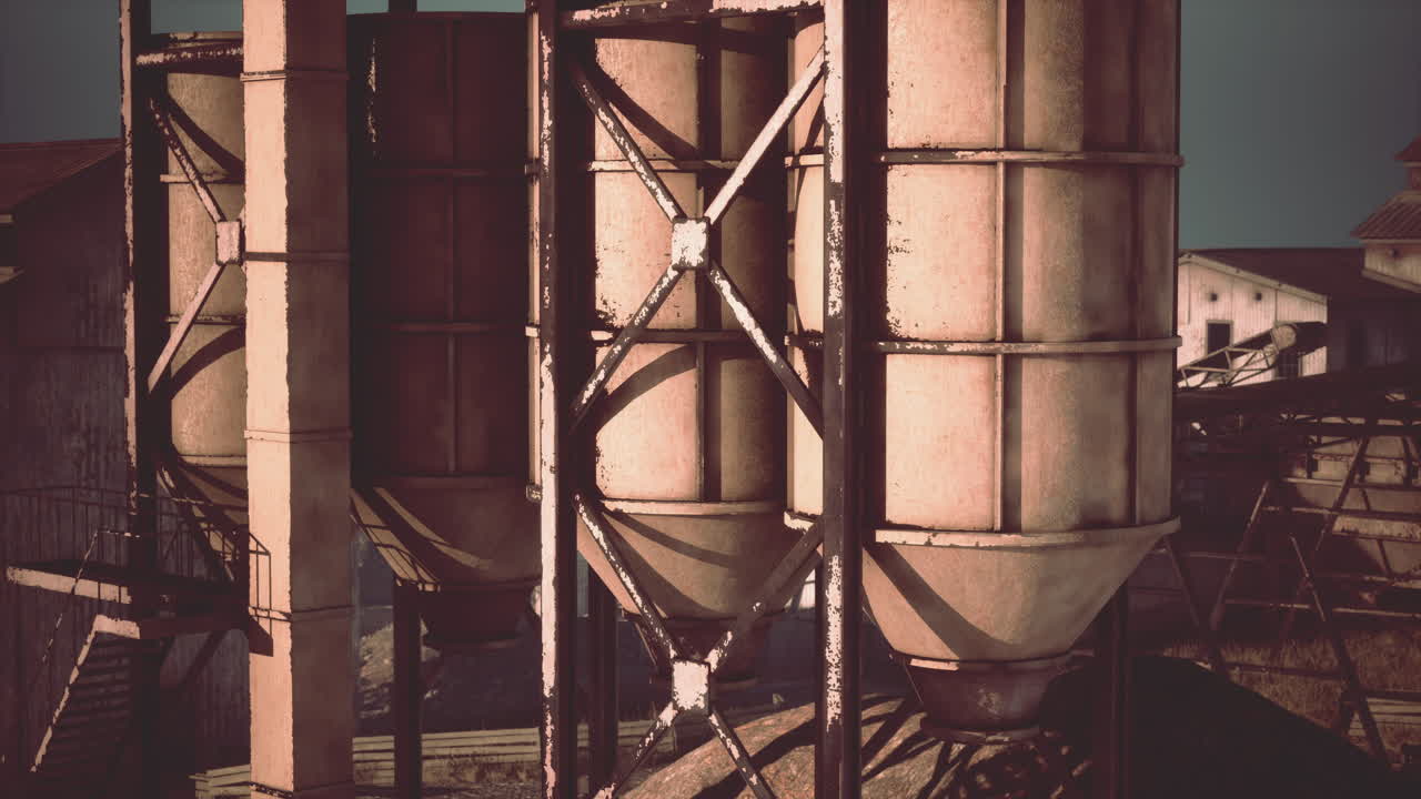 panorama de la vieja mina de carbón negro