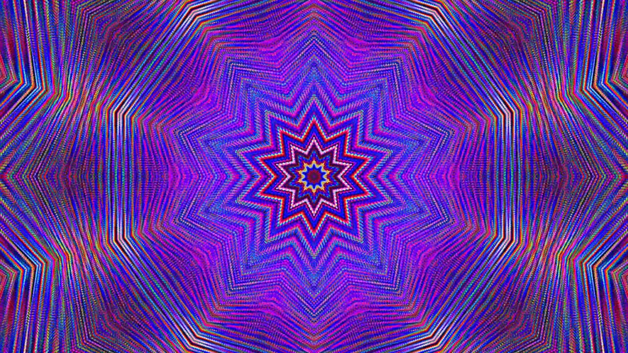 ondas con rayas puntos coloridos de luz brillando en el fondo