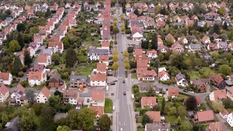 Close-view-of-typical-german-backyards-and-houses