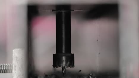 máquina automática de perforación de hierro perforación del agujero
