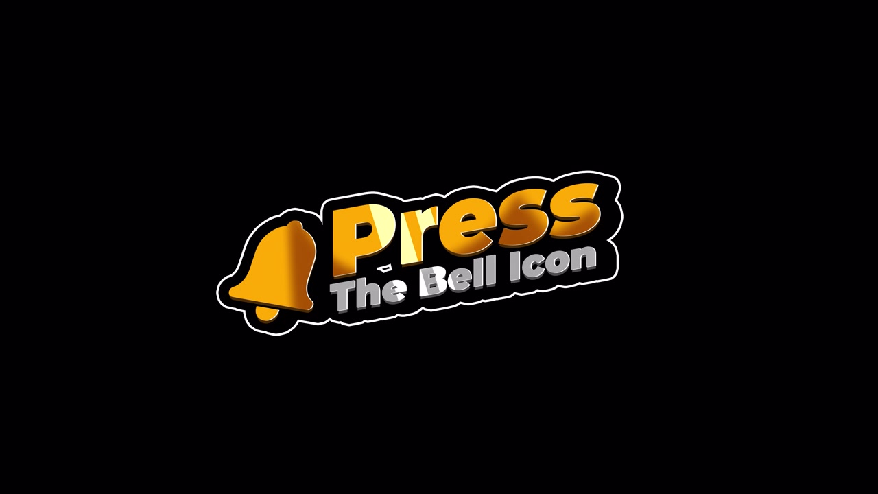 Animated Press The Bell Icon Notification Graphic