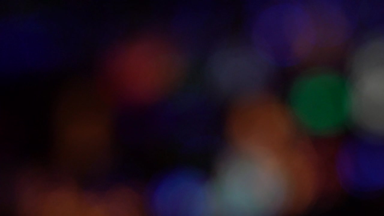 Effetti di luce, sfondo bokeh sfocato astratto, illuminazione natalizia