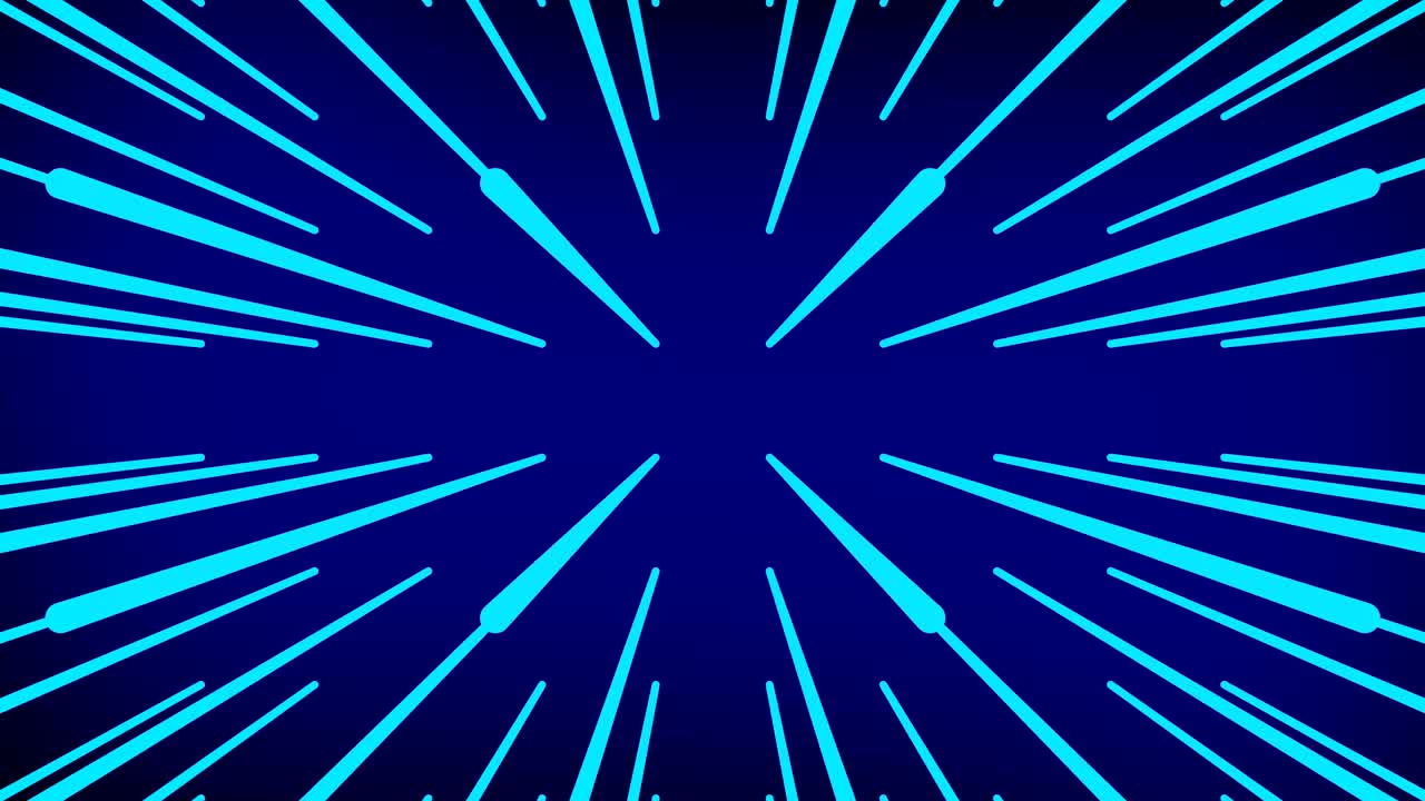 색과 검은색의 단순한 선 배경, 반이는 레이저, 모션 그래픽 배경.