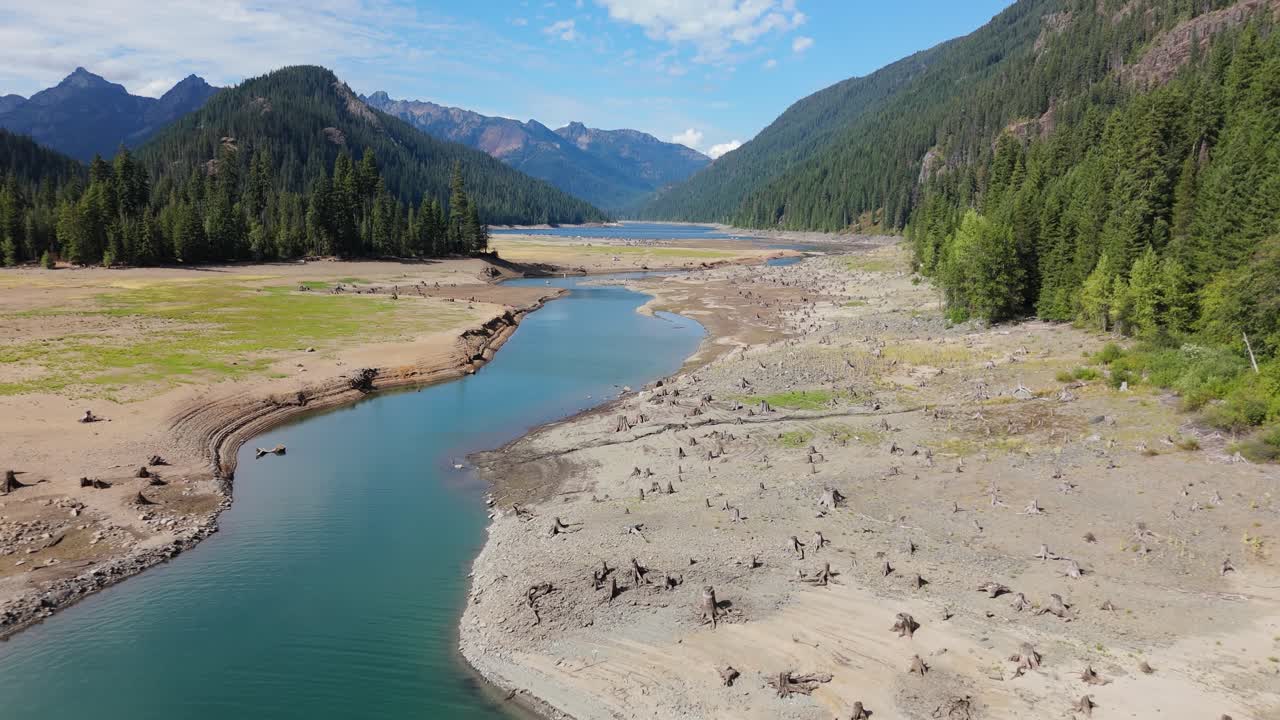 Scenic Lake and Mountain Landscape