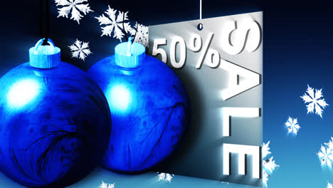 christmas shopping sale advertisement