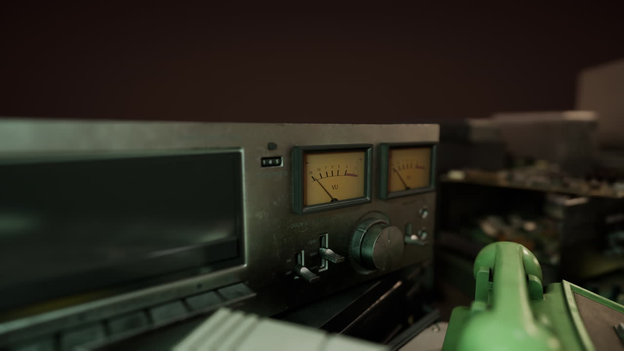 빈티지 레트로 컴퓨터 및 기타 장치