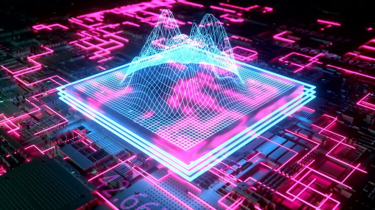 4K Futuristic CPU.