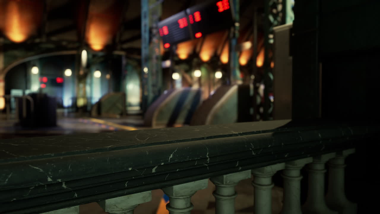 지하철 역 내부 전망