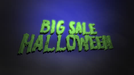 halloween big sale on dark blue toxic texture