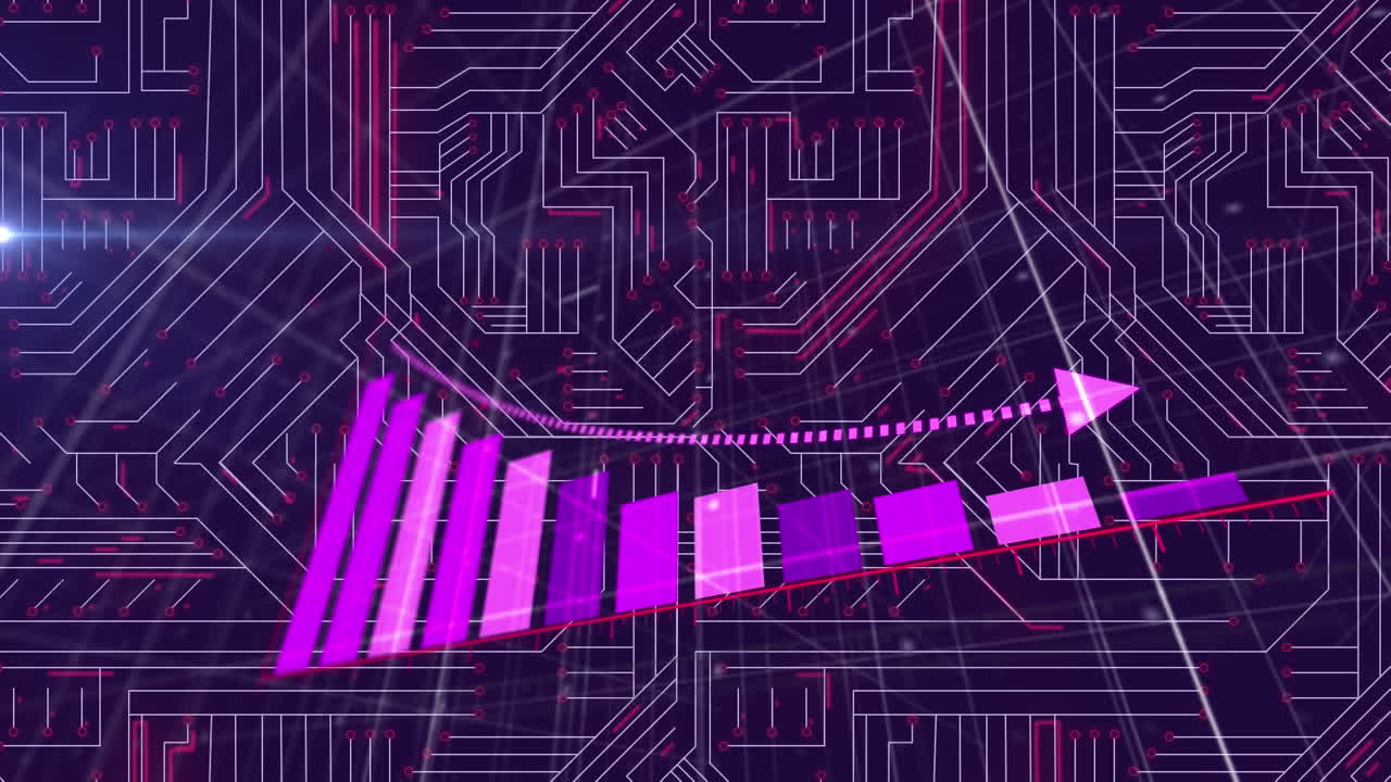 animación de la red de conexiones sobre el diagrama