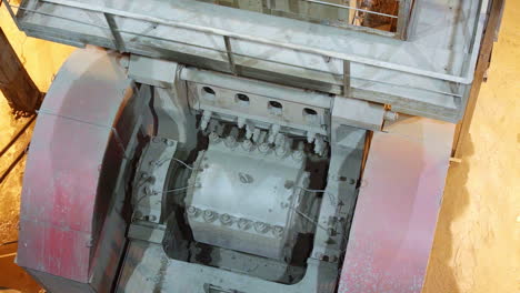 Industrial Crusher Machine in a Manufacturing Facility