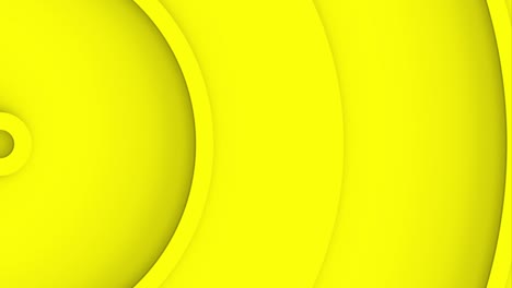 animación de fondo en bucle con círculos concéntricos amarillos que se mueven desde el centro